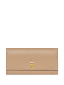 Monogram Motif Grainy Leather Continental Wallet