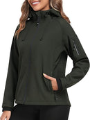 Women's Fleece-Lined Hooded Softshell Jacket