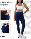 Women's High Waisted Stretch Denim Jeggings with Pockets