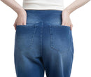 Women's High Waisted Stretch Wide Leg Jeans