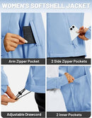 Women's Fleece-Lined Waterproof Softshell Jacket