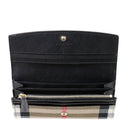 Porter House Check Wallet Black