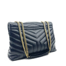 SAINT LAURENT Medium Lou Lou Black