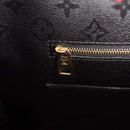LV Onthego X Uf Black and Tufted Gm Red Monogram Canvas Tote