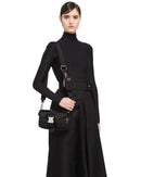 Prada Pocket Nylon and Brushed Leather Bag