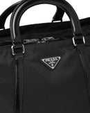 Prada Large Nylon and Leather Tote