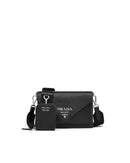 Prada Saffiano Leather Mini Envelope Bag