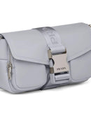 Prada Pocket Nylon and Brushed Leather Bag