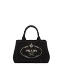 Prada Small Cotton Canvas Tote