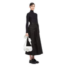 Prada Pocket Nylon and Brushed Leather Bag