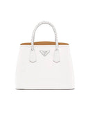 Prada Double Medium Leather Handbag